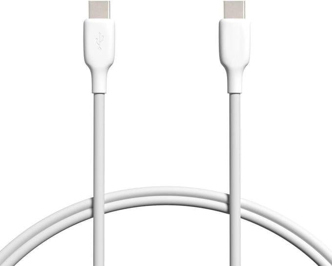 USB-C Snoer - 60W - USB C naar USB C - Sterke USB Type C Kabel - Datakabel - 480MBps - Voor GSM, Smartphone, Tablet, Telefoon, Laptop