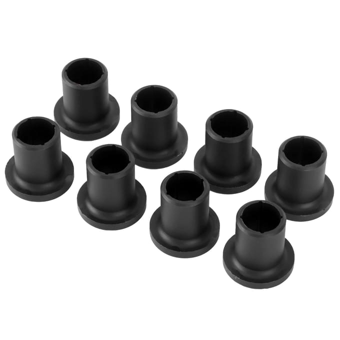8pcs Remplacement des Longues Bagues de Bras A Avant Adapté pour Polaris Ranger XP 700 4x4 2006 2008 black