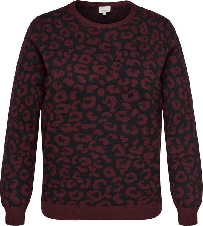 ONLY CARMAKOMA - CARIBI JQ LS O-NECK KNT - Dames - Gebreide truien