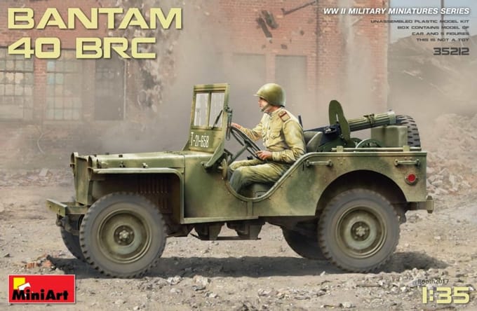 1:35 MiniArt 35212 Bantam 40BRC Car Plastic kit