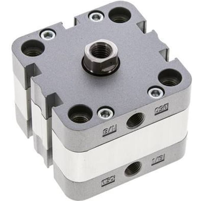 ISO 21287 Compacte Dubbelwerkende Cilinder 50-5mm - Magnetisch