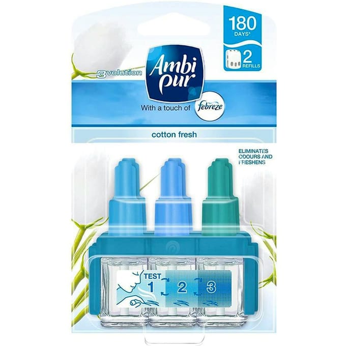 Ambi Pur 3Volution Cotton Fresh Plug In Navulling 20 ml