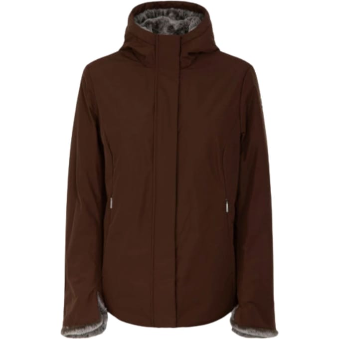 Vrouwenjas Suns alya fur Coffe