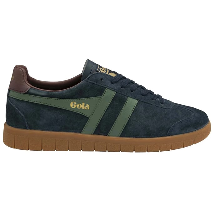 Gola Hurricane Suede Navy-Sage Sneaker