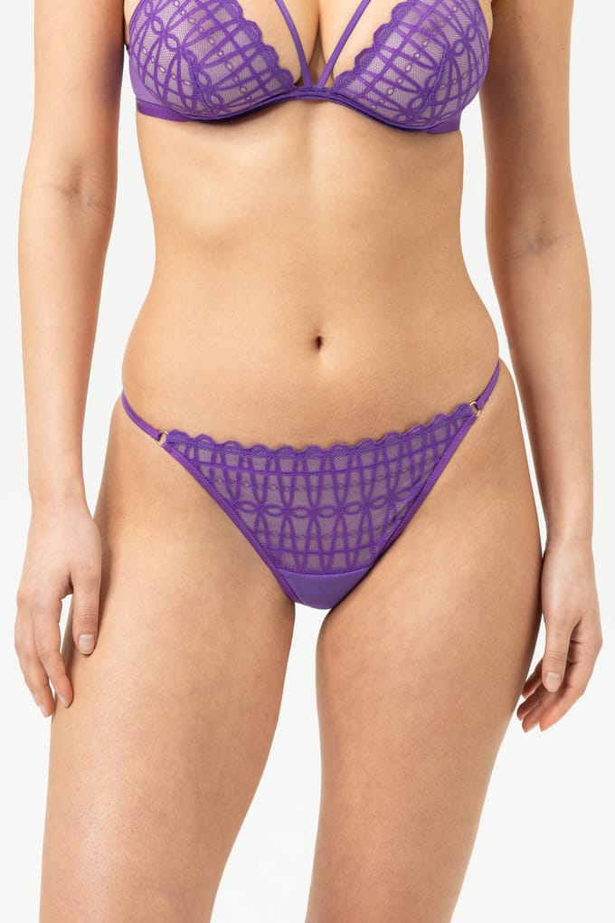 Mey - Captivating String Electric Purple - maat 38 - Paars