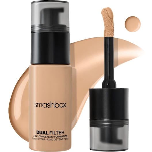 smashbox Stichting Dual Filter 2-in-1 concealer + foundation Foundation Dames 23.6 ml