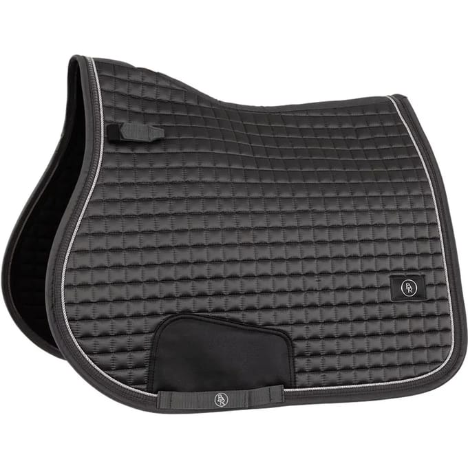 Saddlepad voor paard satijn BR Equitation Capri