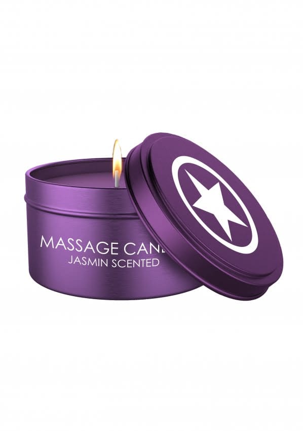Ouch - Massagekaars Jasmijn Geur - Paars