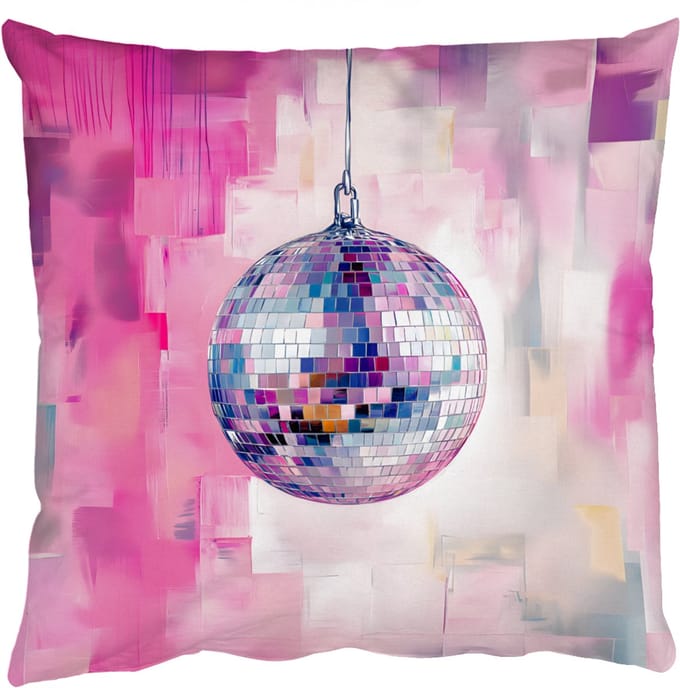 Sierkussens - Kussentjes Woonkamer - 40x40 cm - Discobal - Pink - Verf