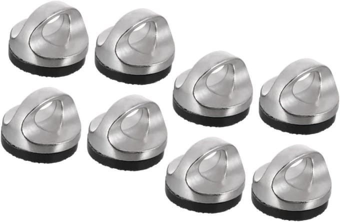Camera Schroef Set - Polsband Schroeven - Camera Beveiligen - Snelle Ontgrendeling - 8 Stuks - Zilver