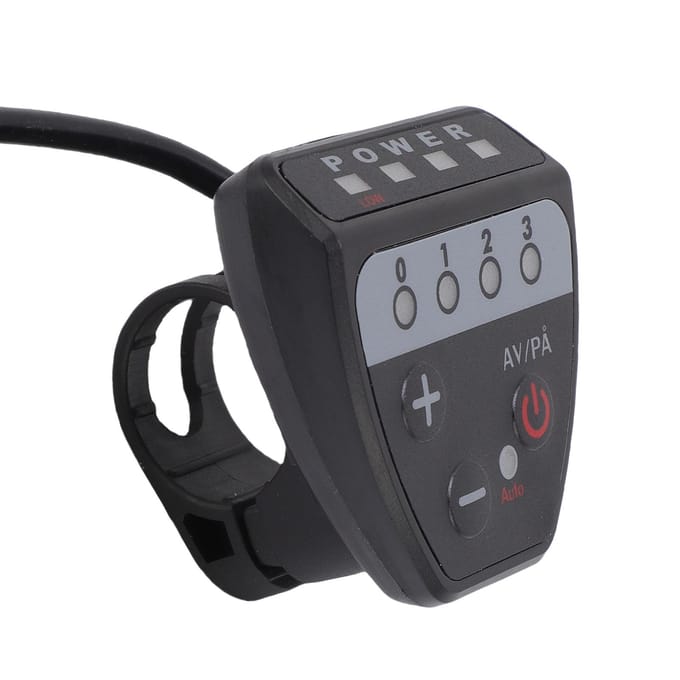 Elektrische Fiets Conversie Kit 3 Modi 22A Borstelloze Motor Controller 130X Duim Gashendel en LED black