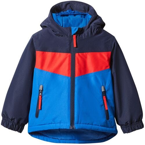 LUPILU Kinder ski-jas (Marineblauw/rood/blauw, 86/92)