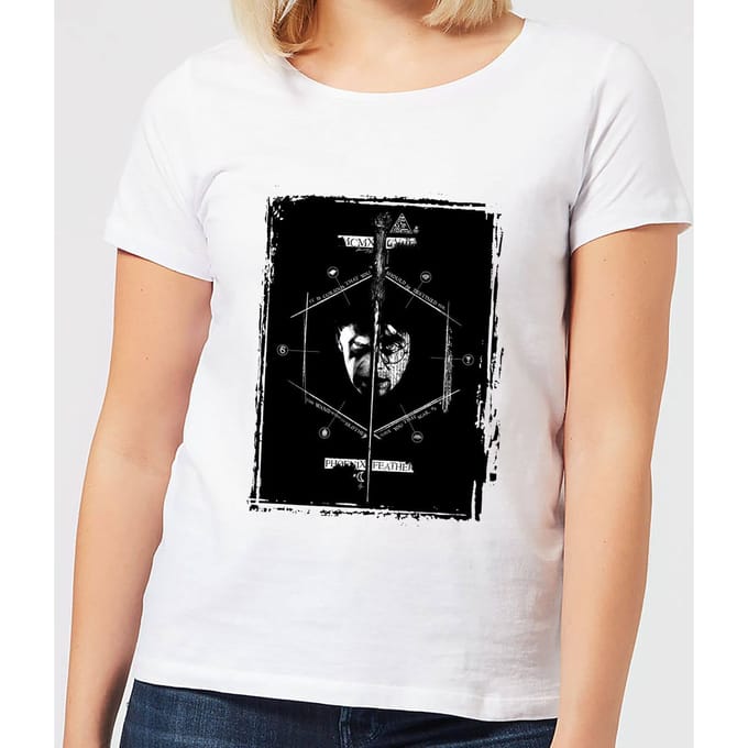 Harry Potter Harry Voldermort Wand dames t-shirt - Wit - S
