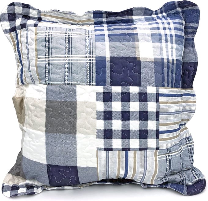 Lavandoux - Sierkussen - Blue Loft - 50x50 cm - Blauw