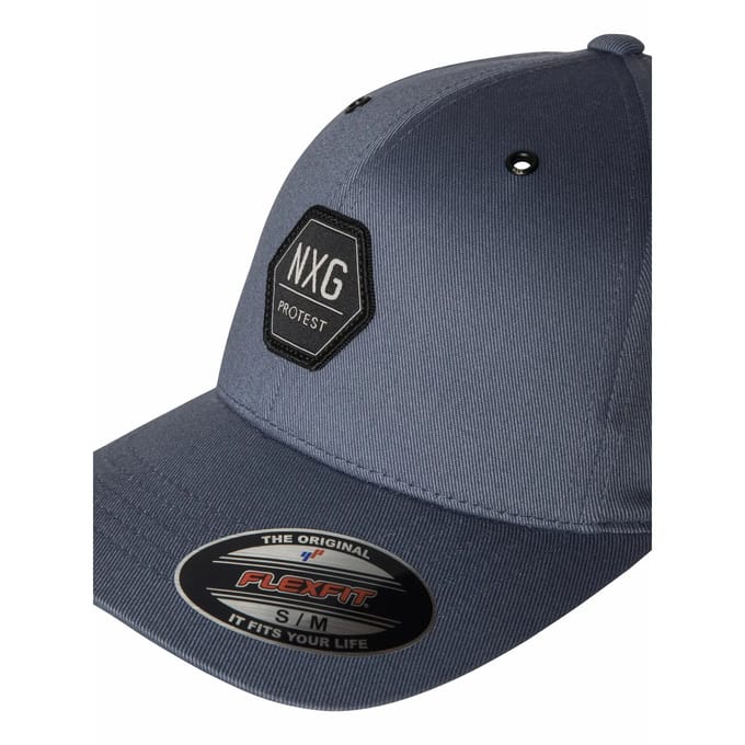 Protest Nxg Miso – Baseball pet Unisex – Flexfit – Elastisch – Oxford Blue