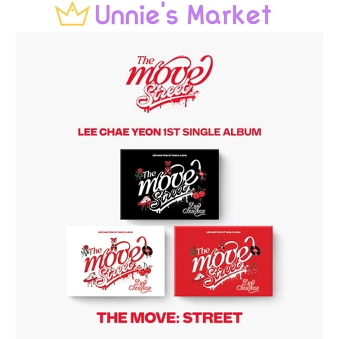 LEE CHAE YEON - DE BEWEGING: Straat Poca Ver.(Opwarmver./Jump Up ver. / Spin-Up ver.) Spin Up ver.