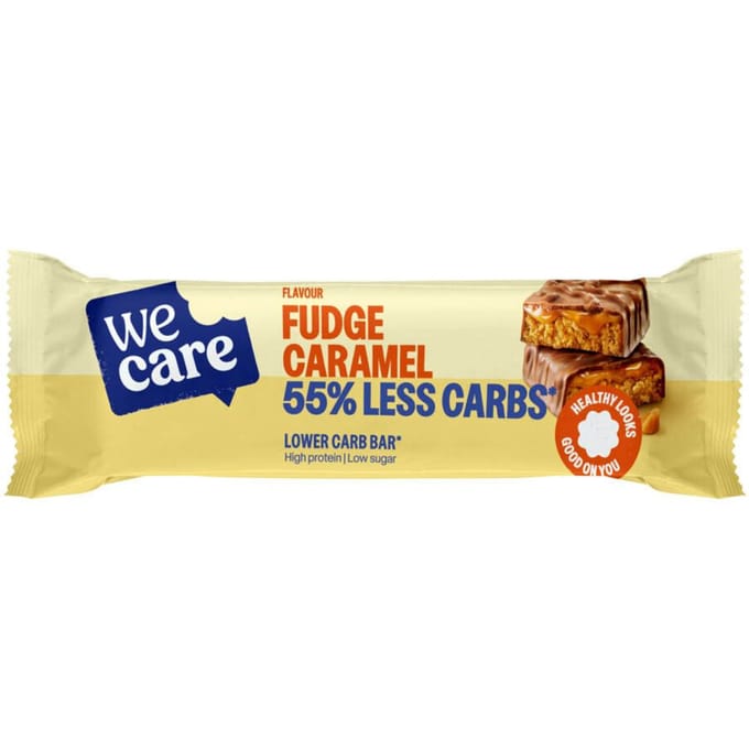 We Care Bar Fudge Caramel 60 Reep
