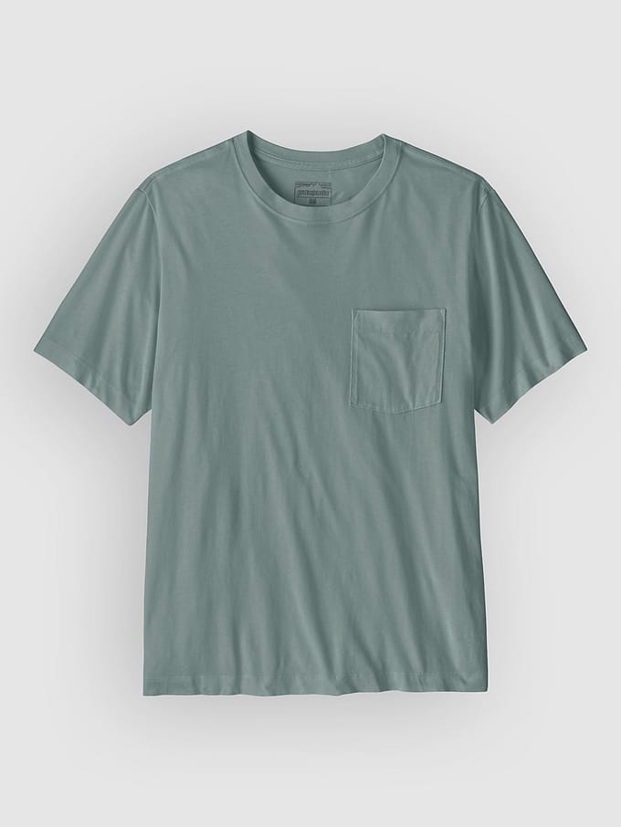 Patagonia Daily Pocket T-Shirt blauw