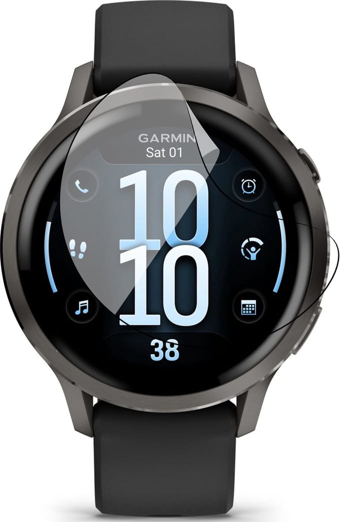 Screenprotector geschikt voor Garmin Venu 4 45mm - 1x FlexGuard Screen Protector