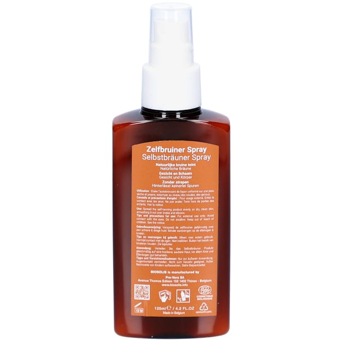 Biosolis Zelfbruiner Spray - Autobronzat - Gezicht & Lichaam 100ml