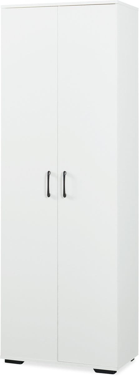 Kledingkast Chalvefted 175x60x35 cm wit [en.casa]
