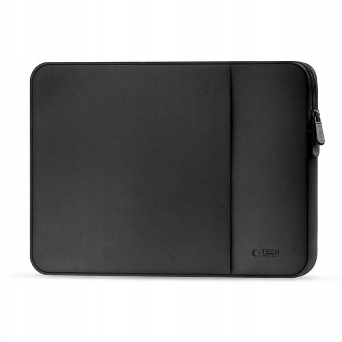 Tech-Protect Neopreen Laptop Hoes 14 Inch - Zwart