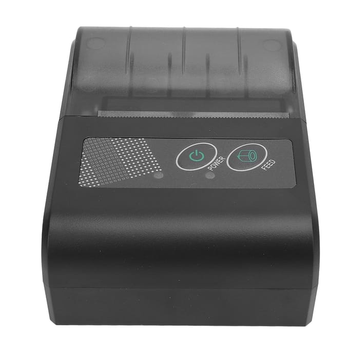 58mm Thermische Bonprinter 203dpi Snelle Stabiele Overdracht USB Bluetooth Draagbare Rekening Ticket black