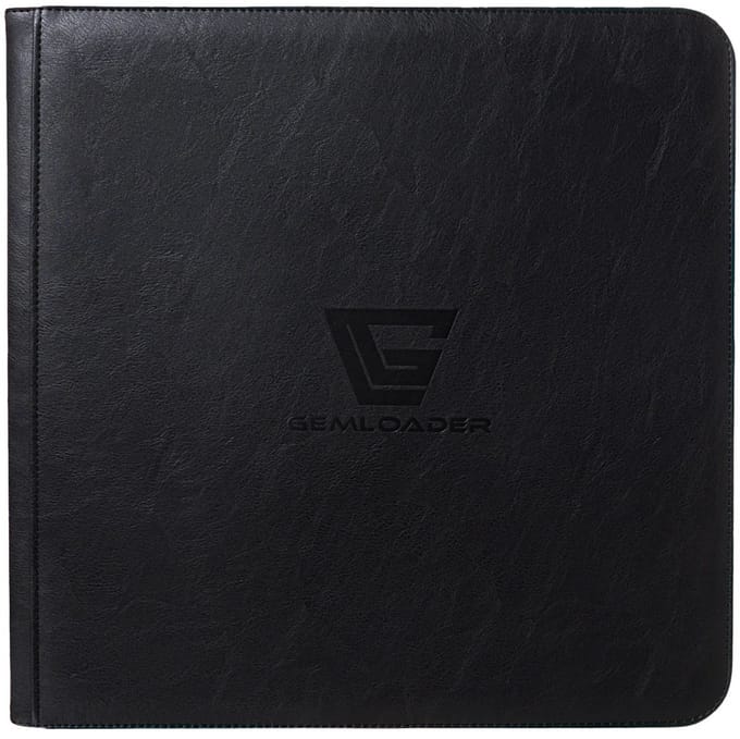 Gemloader Premium Traditional sleeved collectors binder, Trading kaarten verzamelmap [480 pockets 3X4] Zwart