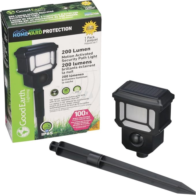 LED Beveiligingsverlichting voor Landschap met Bewegingssensor en Stroboscoopfunctie