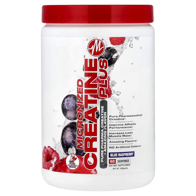 Micronize Creatine™ Plus, Blauwe Framboos, 420g