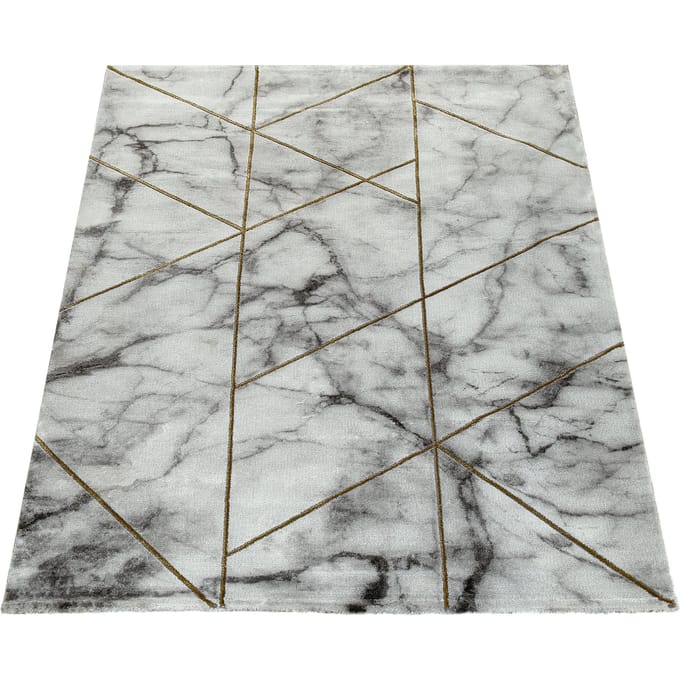 Tapijt Krevor geel 80x150 cm