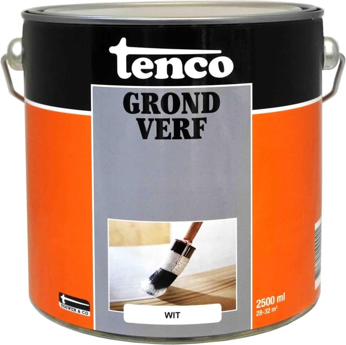 Tenco Grondverf Wit - 2500 ml