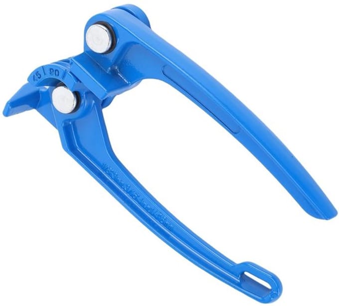 Dailygoody - Tube Bender - Aluminium Buigen Tool - Blauw - Geschikt