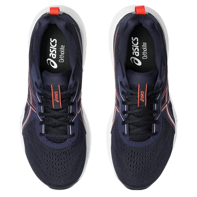 ASICS Gel-Contend 9 Midnight Flash Red 45 gray
