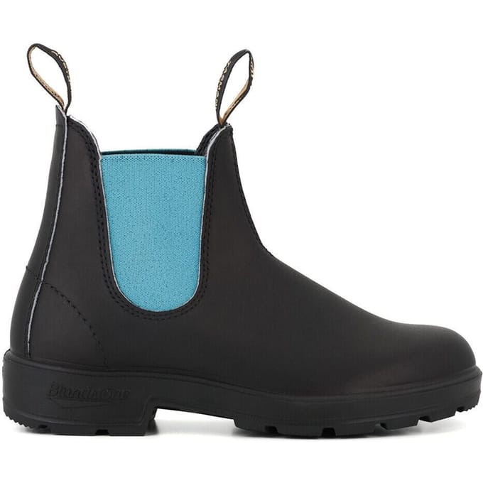 Blundstone #2207 Zwart/blauwgroen Chelsea-laars