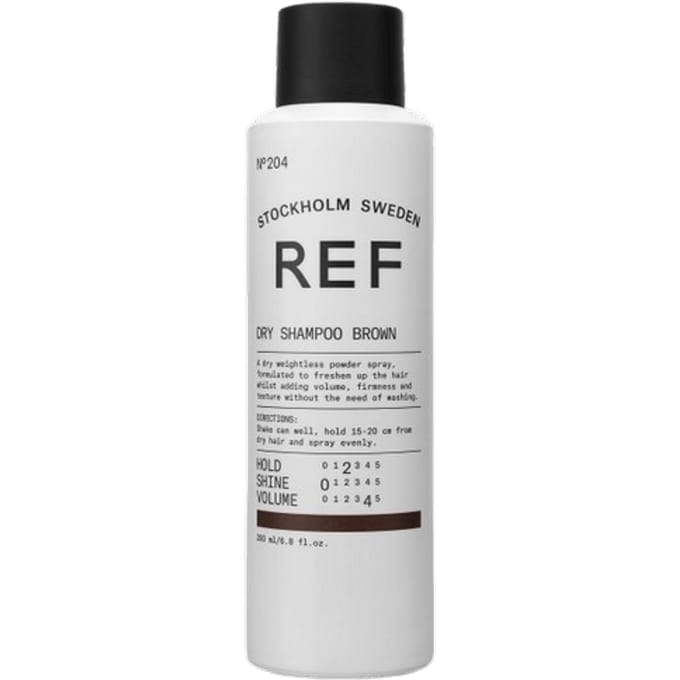 REF Stockholm - Brown Dry Shampoo - 200 ml - Droogshampoo - Vet haar