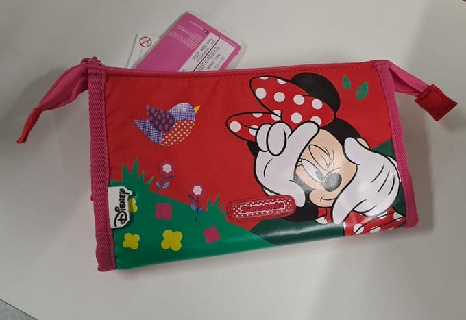 Samsonite Minnie Mouse Travel Toilettas Rood