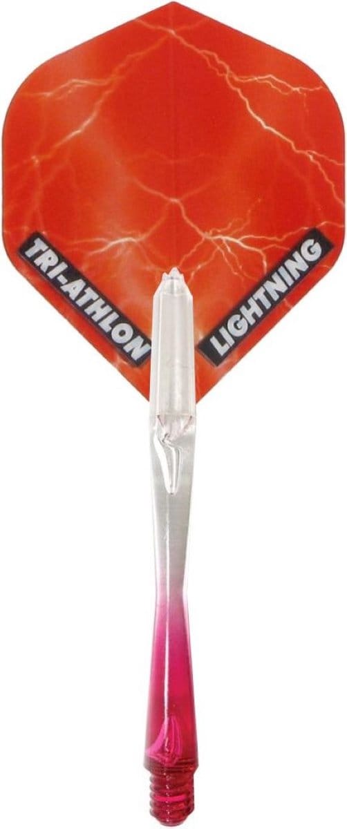 McKicks Flights & Shafts Thunder & Lightning Red