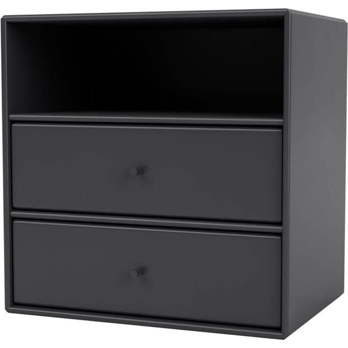 Montana Montana Mini 1006 Wandmodule met twee laden - Anthracite