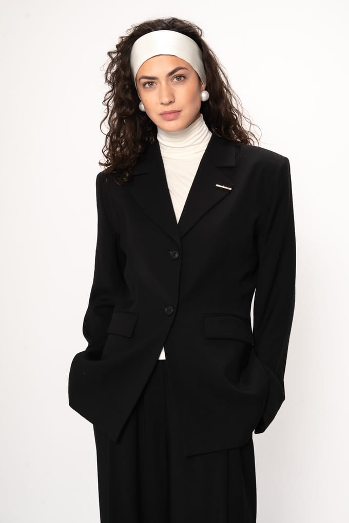 VIVEH Noe Blazer Black Größe: 36 | Blazer Outlet | Damen | Schwarz
