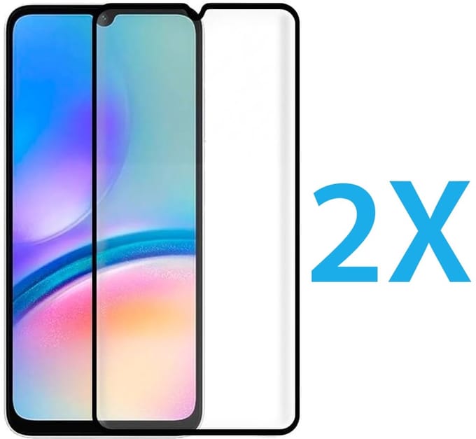 Volledige dekking Screenprotector Glas - Tempered Glass Screen Protector Geschikt voor: Samsung Galaxy A16 - 2x