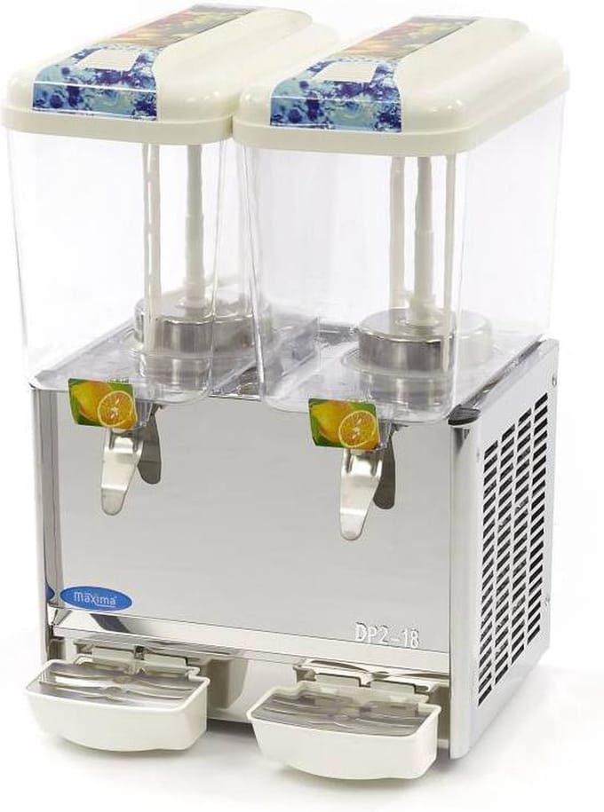 Gekoelde Dranken / Drink Dispenser 2 x 18 Liter