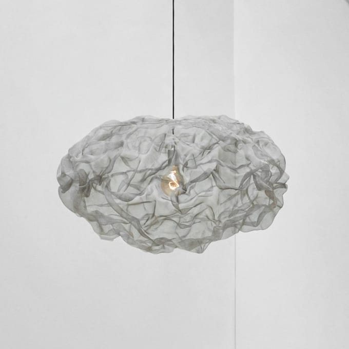 Northern Heat hanglamp, staal, Ø 55 cm