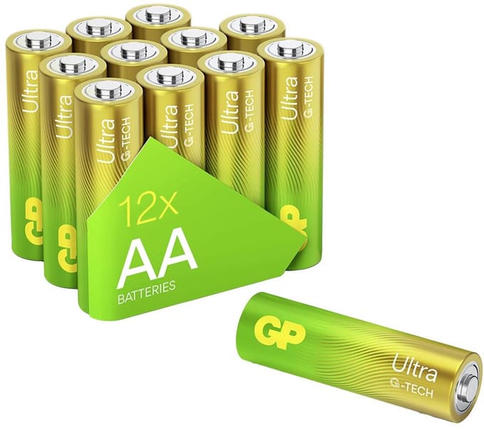 GP Ultra AA batterij (penlite) Alkaline 1.5 V 12 stuk(s)
