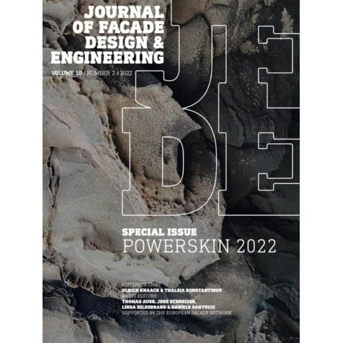 Powerskin 2022 - Journal Of Facade Design And Engineering