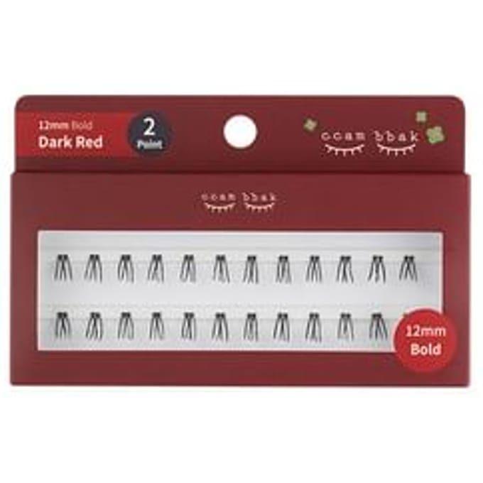ccam bbak - Original Bold Eyelash 2 Points - 3 Types 12mm