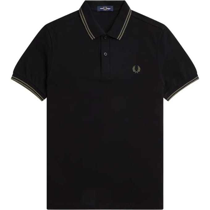 Fred Perry Twin Tipped Poloshirt Mannen - Maat S