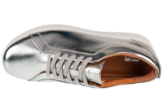 FitFlop Rally Sneakers, Vrouwen, Zilver, Sneakers, maat: 36