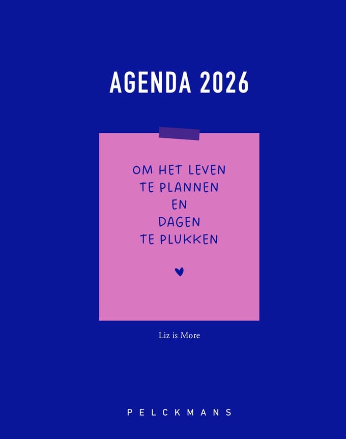 Liz is More Agenda 2026–2027 – Inspirerende Planner met Reflectie & Rustmomenten
