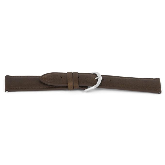 Horlogeband G439 Water Bruin Oily 20x20mm Quickswitch